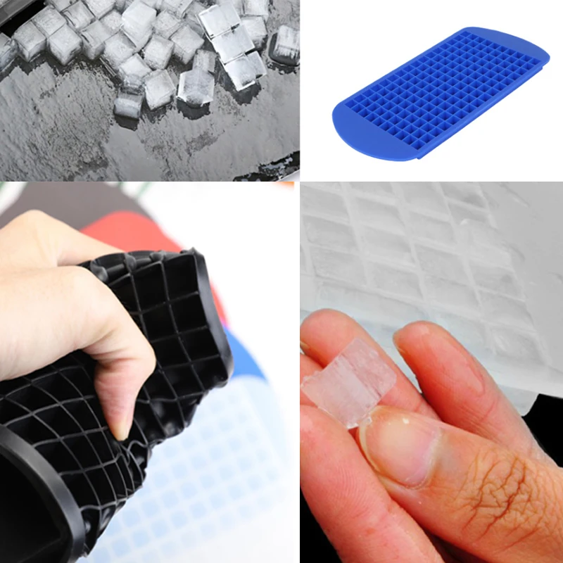 Сделай Сам креативная маленькая форма для льда 160 ячеек лоток из пищевого