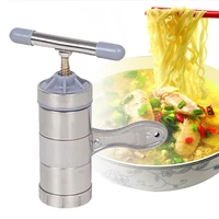 stainless steel manual pasta machine noodle maker mould pasta spaghetti press machine household pressing machine carbon steel