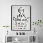 Модульная картина One Punch Man, современные Hd-принты, Картина на холсте для дома, мальчика, спальни, гостиной, Настенный декор, аниме плакат, художественный подарок