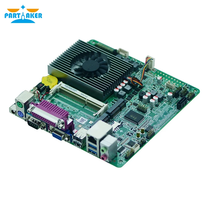 Mini ITX материнская плата Intel 3855U 1,6 ГГц mini PCIE 3g 4G LVDS 4K DDR3L материнская плата