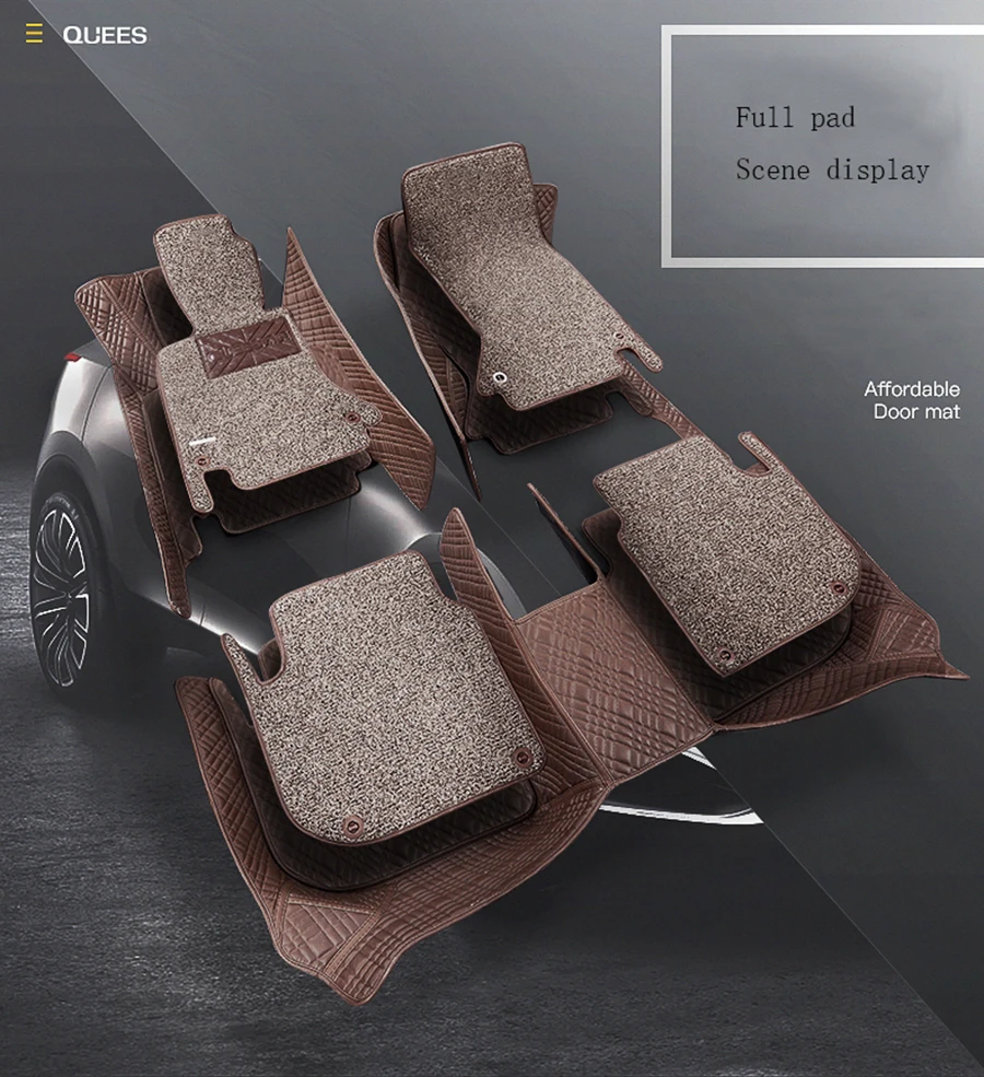 WLMWL автомобильные коврики для Audi, все модели a3, 8 в, a4, b6, b9, b8, c7, q5, a5, a6, c6, q7, q3, автомобильные чехлы для ковров