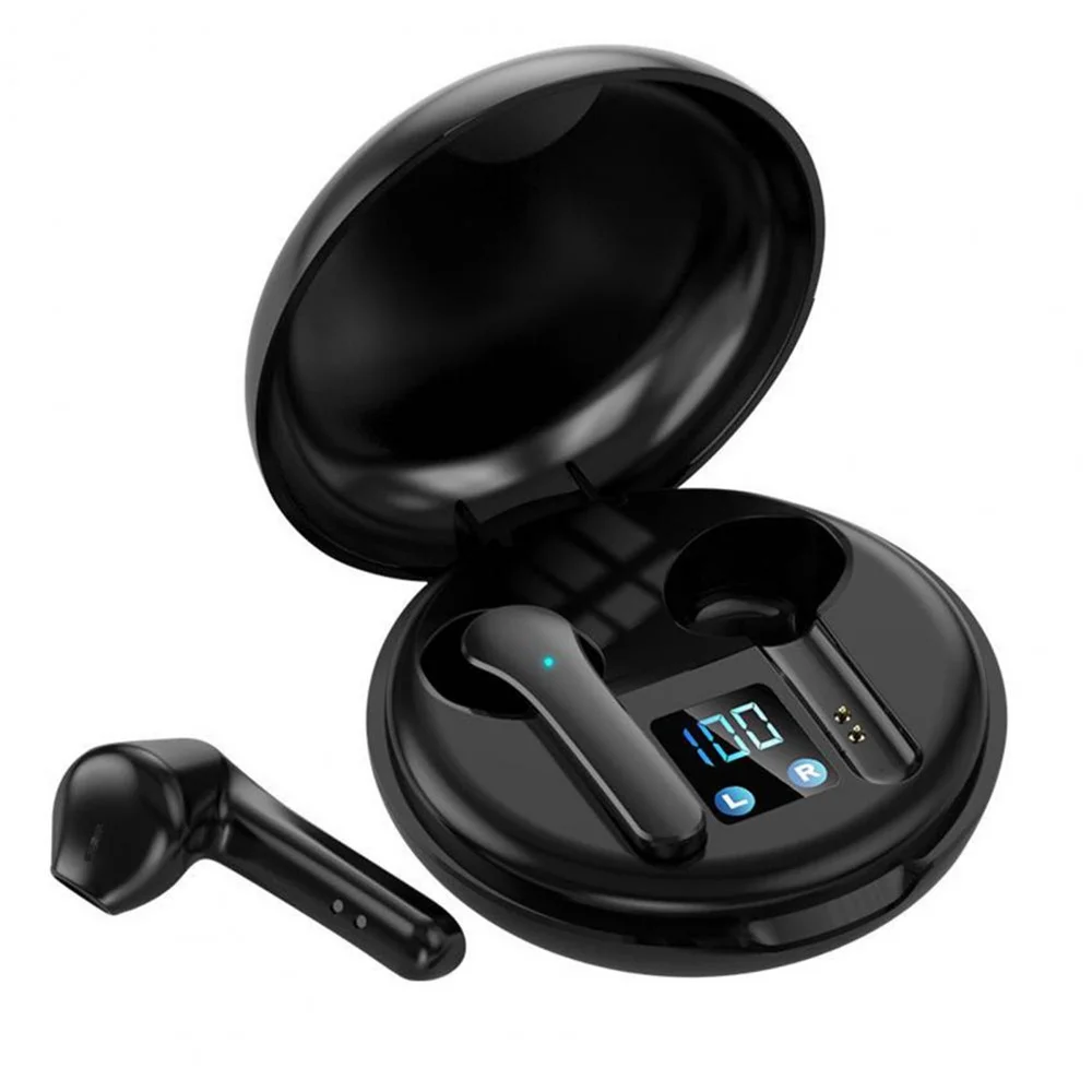 

JS82 TWS Headphone Wireless Stereo Headset LED Digital Display Sport Earbuds For iPhone Samsung Huawei Xiaomi Bluetooth Earphone
