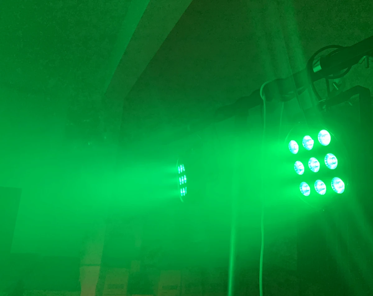 12 шт./Партия+ беспроводной пульт дистанционного управления светодиодный Par Light 9x12 Вт 4в1 светодиодный светильник сценических эффектов со сменой цвета RGBW Light
