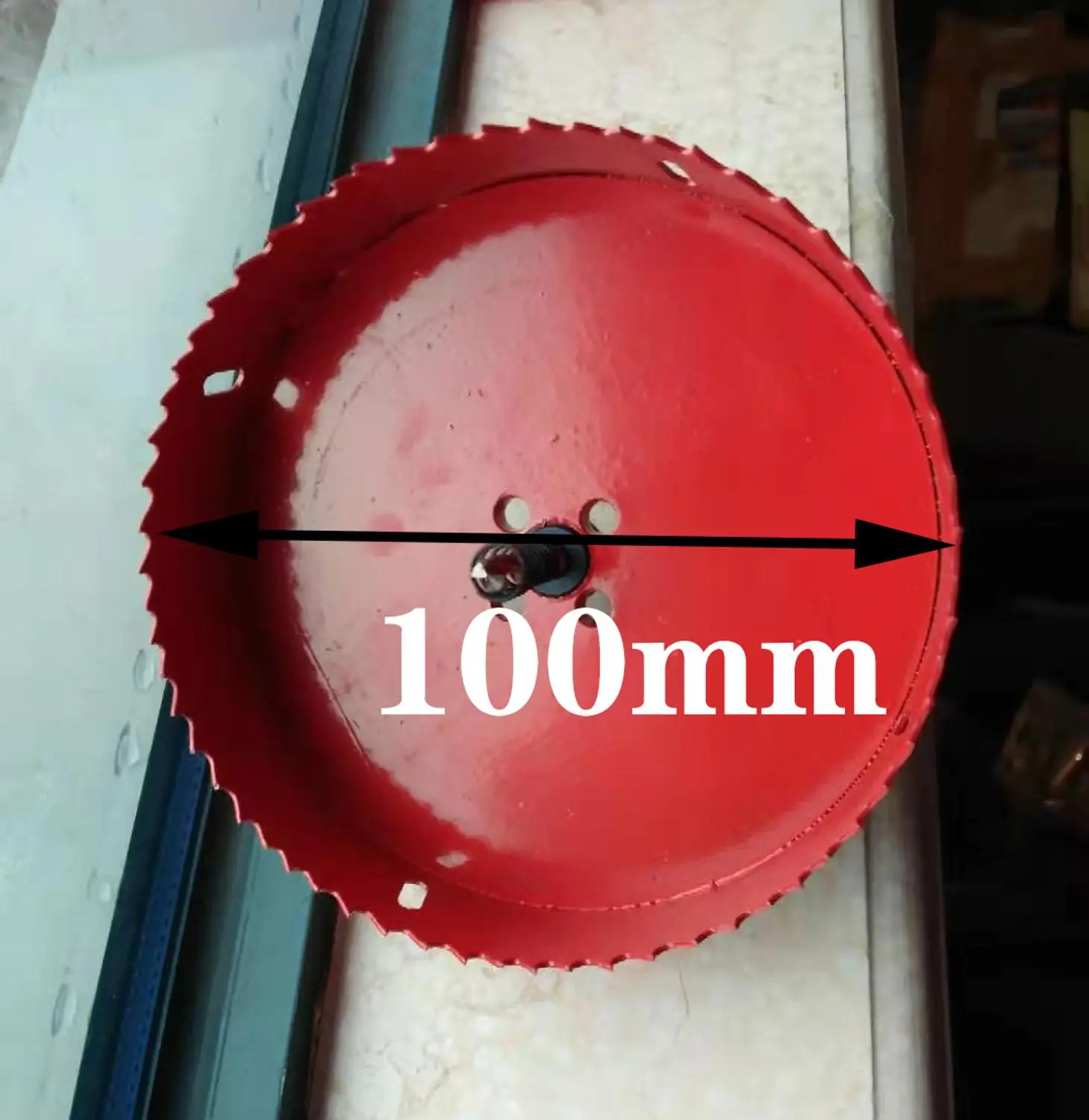 100mm Оптовые продажи 15-150 мм биметаллические Кольцевые пилы для дерева долото для обработки металла резки металла стали алюминия железа дерева Ручные инструменты - Цвет: 100mm