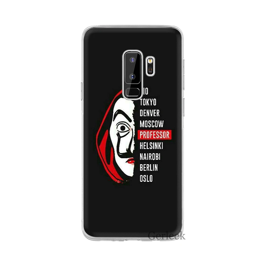Чехол для телефона Samsung Galaxy J1 J2 J7 J5 J6 J3 Prime жесткий чехол Защита ТВ серии деньги Heist дом бумаги