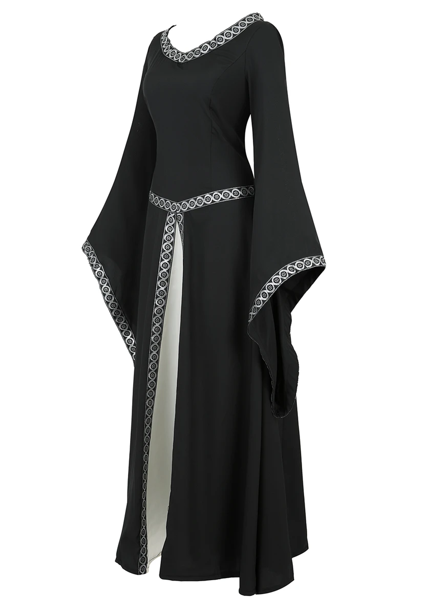 Женский костюм эпохи Возрождения средневековое ирландское платье винтажное