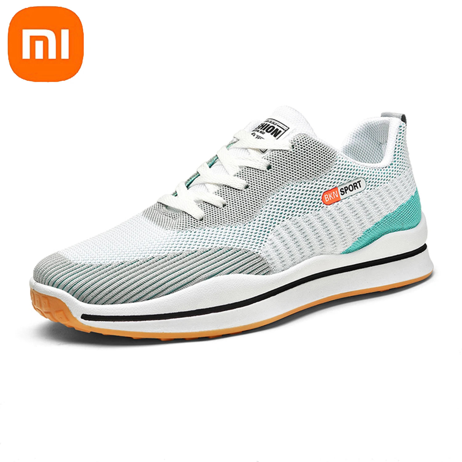 

Xiaomi Men's Running Shoes Women Sneakers Flying Woven Breathable Light Casual Comfortable Textur Walking Male Sports Shoes