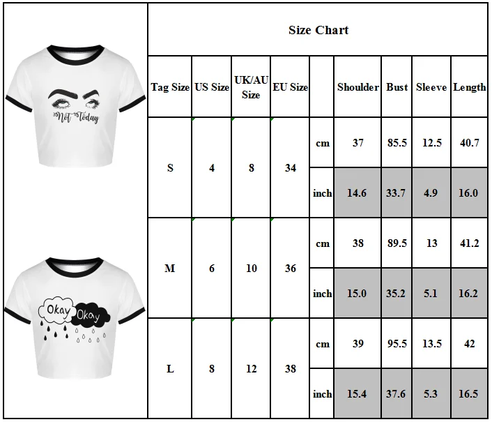 

Printed Crop Top Women Slim Top Tees Short Sleeve T-Shirt Crew Neck Ladies Summer Women Clothing Casual Tee Tops Female