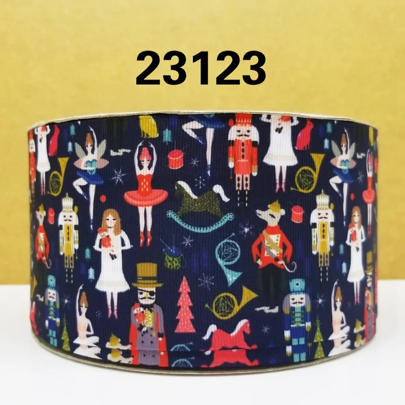 23123 50 ярдов мультфильм печатных корсажная лента 22912 - Цвет: 23123