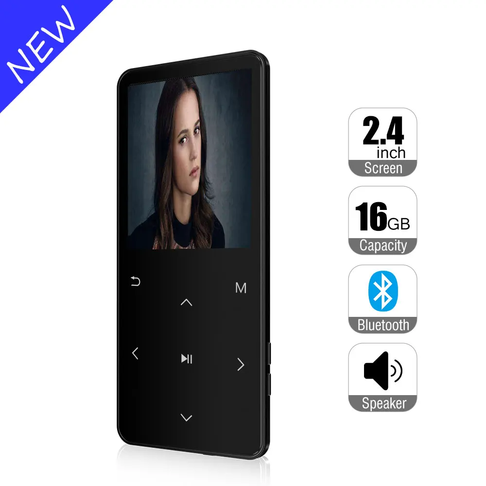 Bluetooth 4 2 сенсорный экран MP3-плеер встроенный 16G HIFI Lossess портативный тонкий mp3-плеер