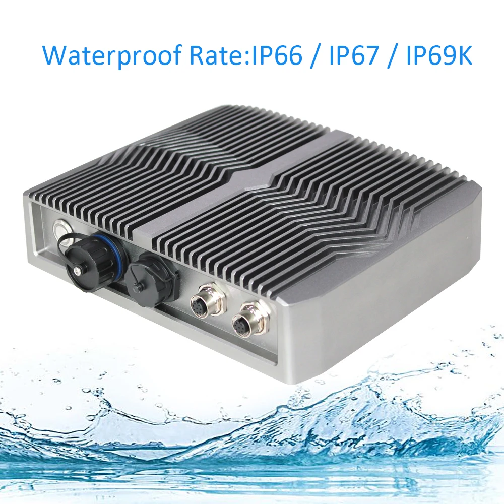 Bestellen 8th CPU Intel Core I5 8265U I7 8565U Mini PC Fanless Industrie Desktop-Computer Mit Windows 10/Linux Wasserdicht Ip69k