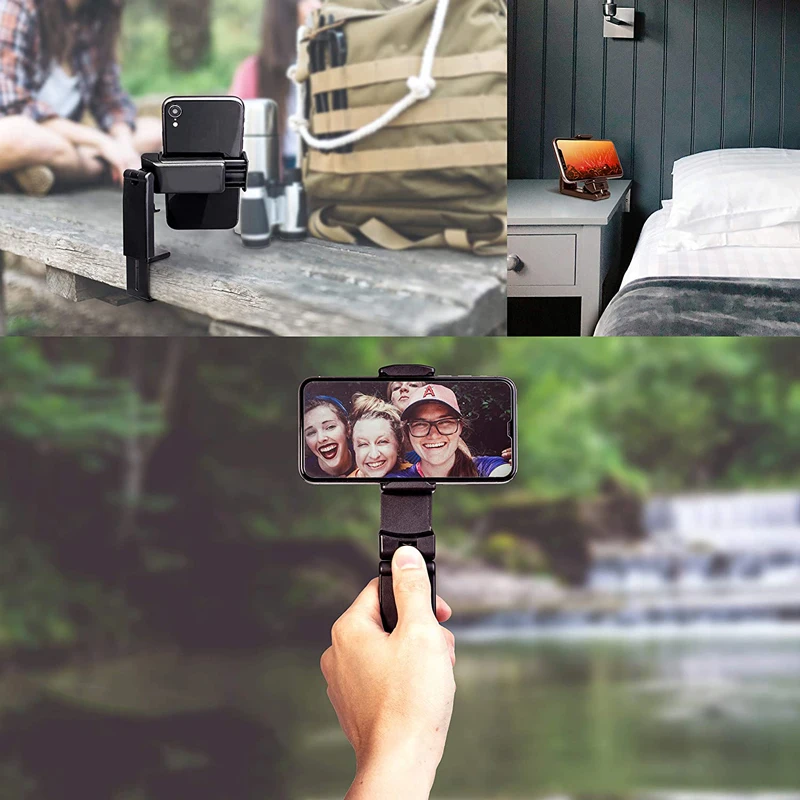 

Portable Flexible Travel Mini Mobile Phone Holder Stand For iPhone11 Pro Travel Bracket Desk Mobile Phone Holder Desktop Support