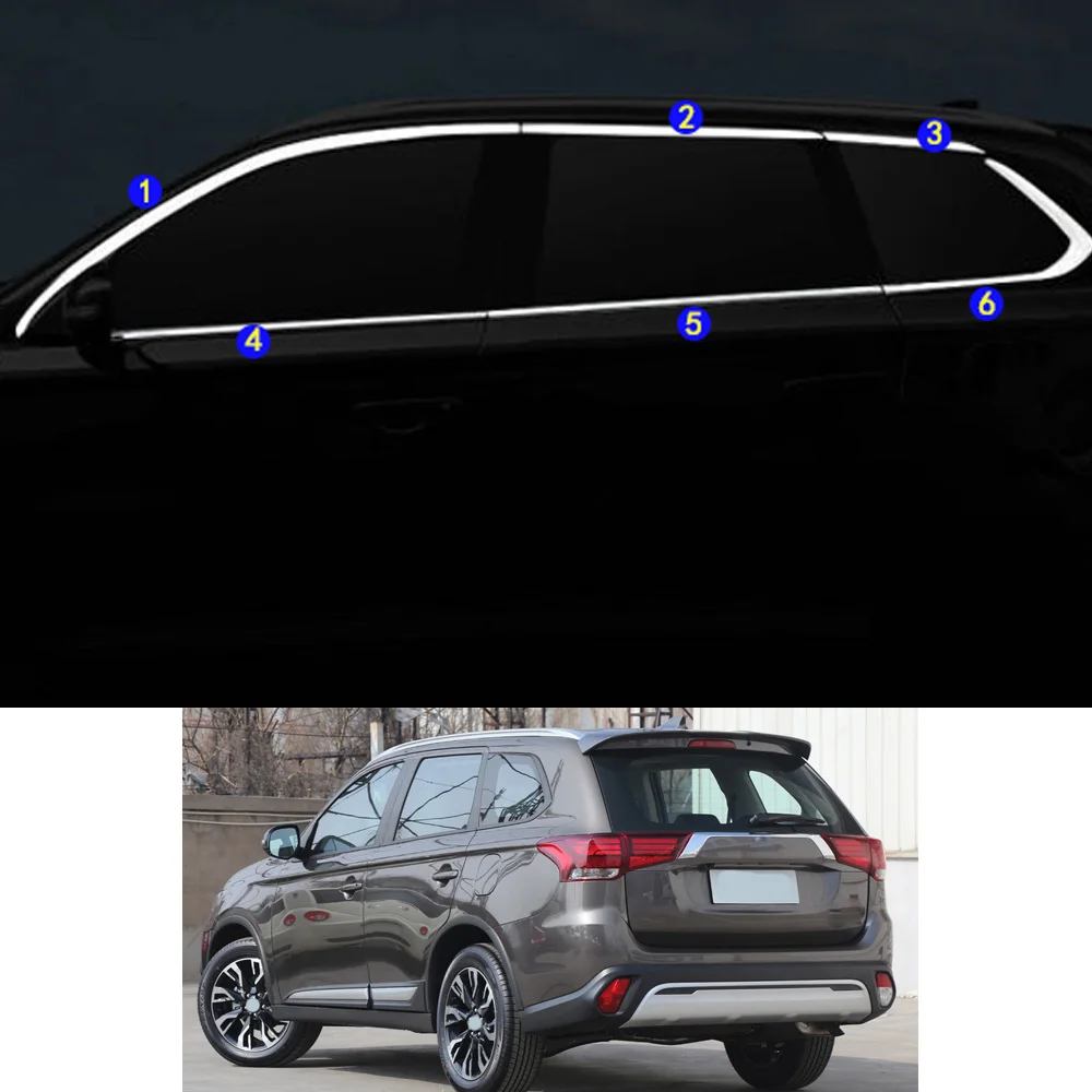 

Наклейки для Mitsubishi Outlander 2013, 2014, 2015, 2016, 2017, 2018, 2019, 2020, 2021