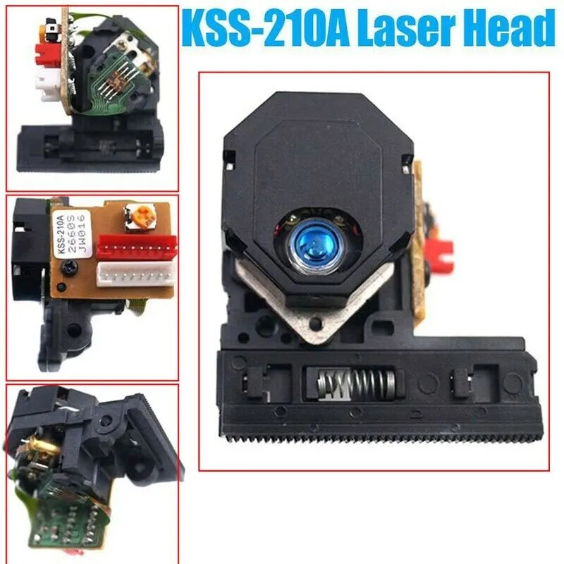 

KSS- 210A Optical Pick-Up Lens For Sony DVD CD Player Replacement Parts Head Black Plastic High Quality 4.5 * 3.5cm New
