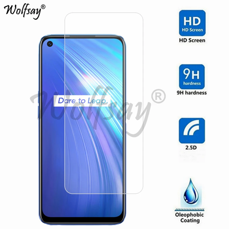 2pcs glass for oppo realme 6 screen protector tempered glass for oppo realme 6 protective glass 9h phone film for oppo realme 6 free global shipping