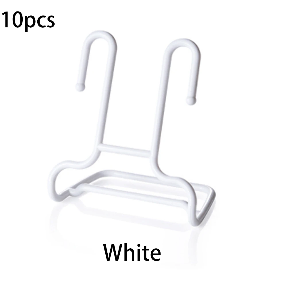 

10PCS/Set Creative Multi-Function Shoe Rack Children Kid Shoes Stand Hanging Shelf Drying Shoes Hanger Rack Save Space Organizer