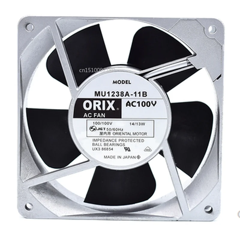

For ORIX MU1238A-11B AC 100V 14W 120x120x38mm Server Cooler Fan