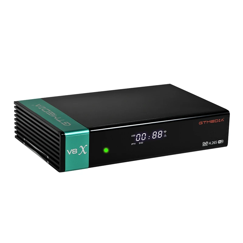 Спутниковый ресивер Gtmedia V8X DVB S2 с поддержкой Wi Fi H.265 S/S2/S2X VCM/ACM/Multi Stream AVS +