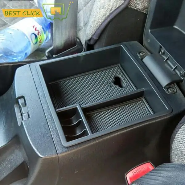 

Center Console Bin Glove Tray Holder Case Central Armrest Storage Box For Toyota Hilux 2004 - 2014 Car Stowing Tidying