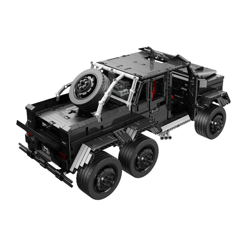 3300 шт. технические машины совместимые с MOC 2425 G63AMG 6X6 LAND CRUISER набор 1:8 модели