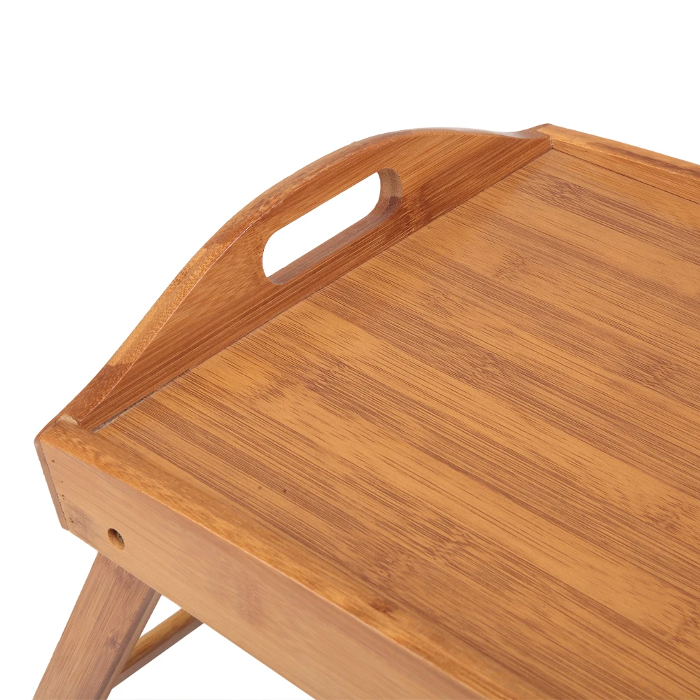 

Foldable Curved Breakfast Tray Burlywood WWO66