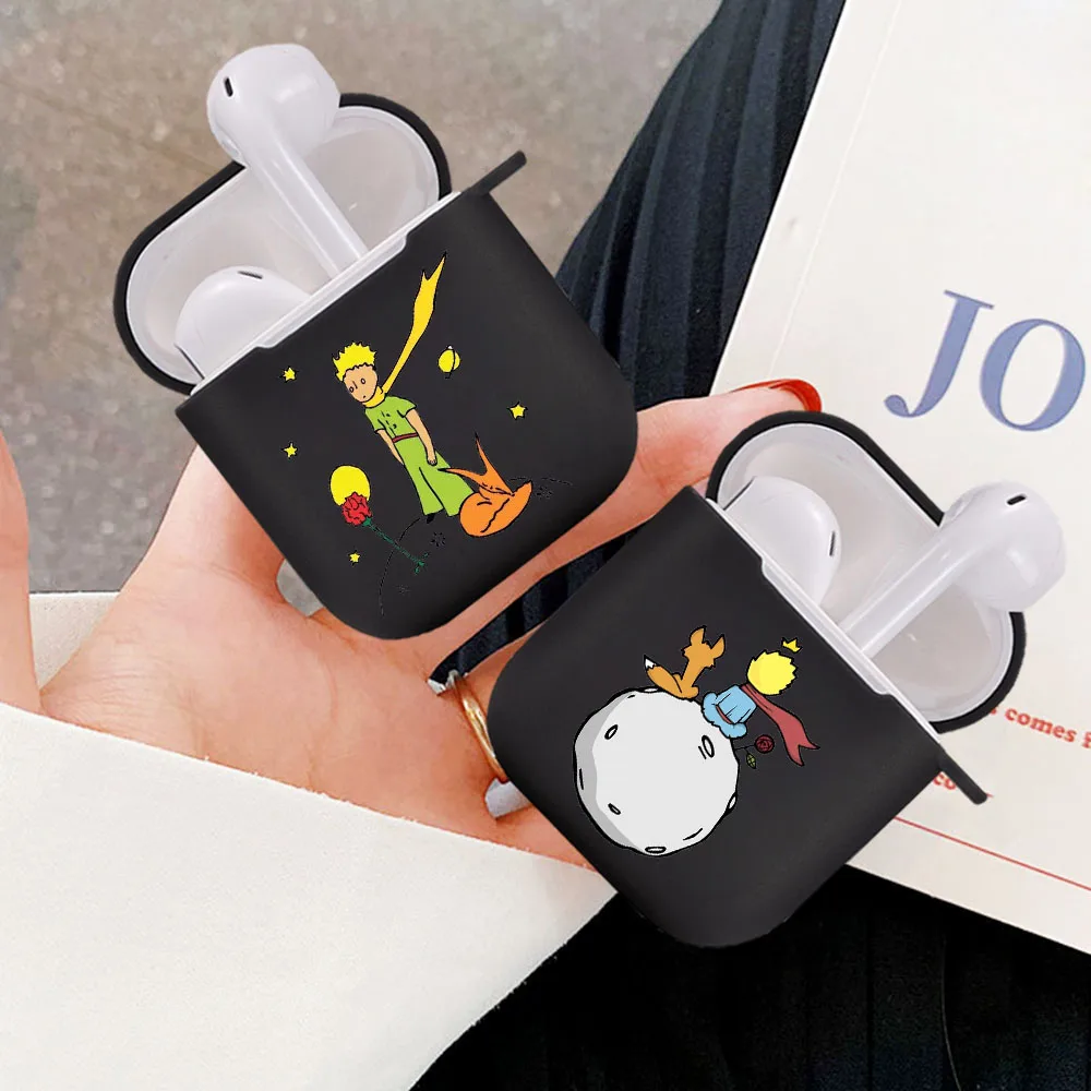 Лидер продаж черные защитные аксессуары для Apple AirPods 2 1 чехол наушников с милым