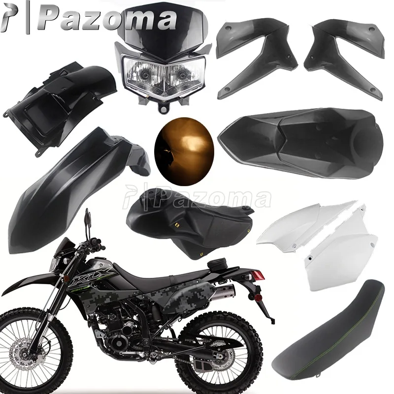 Комплект обтекателей для мотоцикла комплект Kawasaki KLX250 KLX250S D Tracker X 250 KLX250SF передние