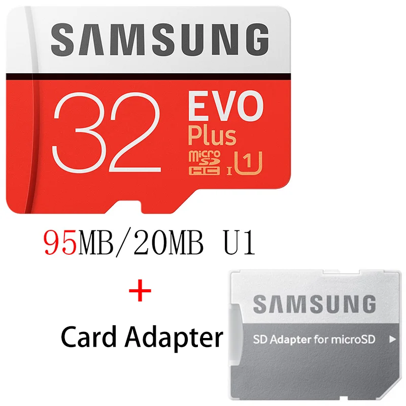 MB-MC32G-KT5 Карта памяти SAMSUNG EVO 32 64 128 Гб Micro SD 128 ГБ 32 ГБ 64 Гб 256 ГБ 512 Гб Micro SD карта SD/TF флэш-карта microSD carte для телефона - Емкость: MB-MC32G-KT5