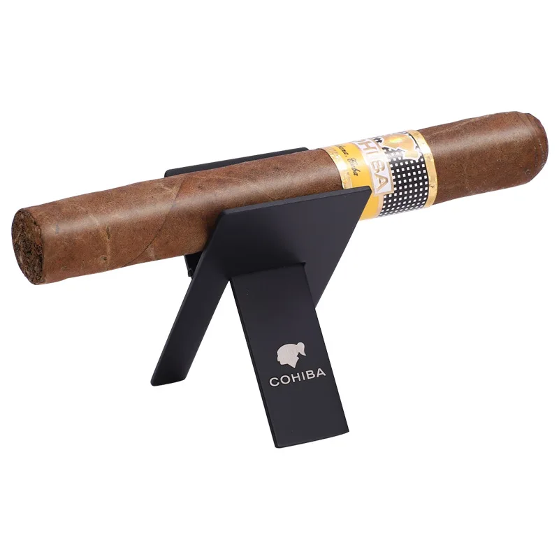 

Подставка для сигар Cohiba, складная стойка из нержавеющей стали, для сигарет, курительные принадлежности