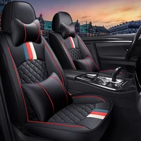 kalaisike leather universal car seat covers for mercedes benz all models b200 a160 180 c200 c300 e class gla gle s600 ml e220 au