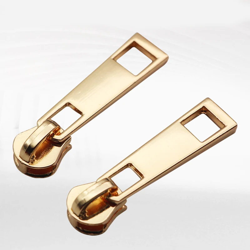 

10Pcs 5# Thicken Metal Zipper Sliders Zipper Pullers Zipper Head Repair Zipper Slider For Coat Jacket Repair Kit