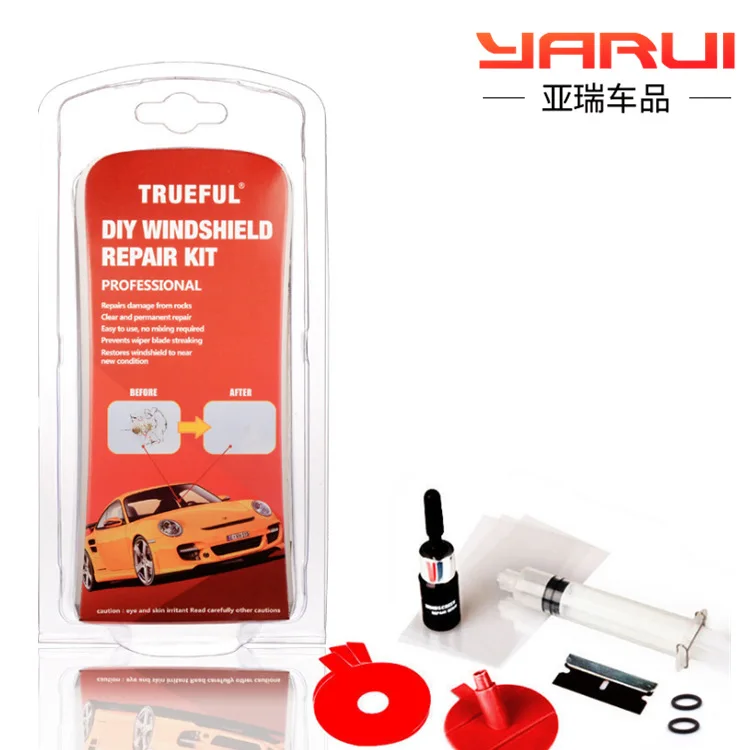 Инструмент для ремонта автомобильного стекла набор жидкого клея уменьшения