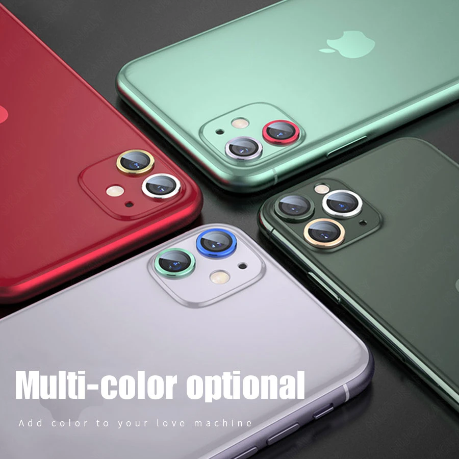 Защитное закаленное стекло на тыловую камеру для iPhone 11/11Pro/11Pro Max/X/XS/XS Max/XR с