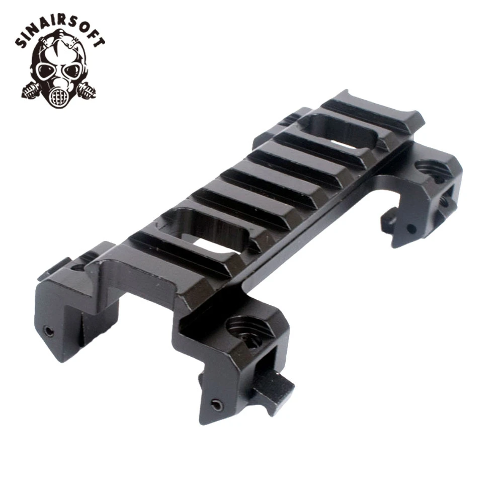 

20mm Picatinny Weaver 8 Slots Scope Rail Mount Base Fit MP5 G3 Series For AEG Airsoft Paintball Hunting Shooting Accessories