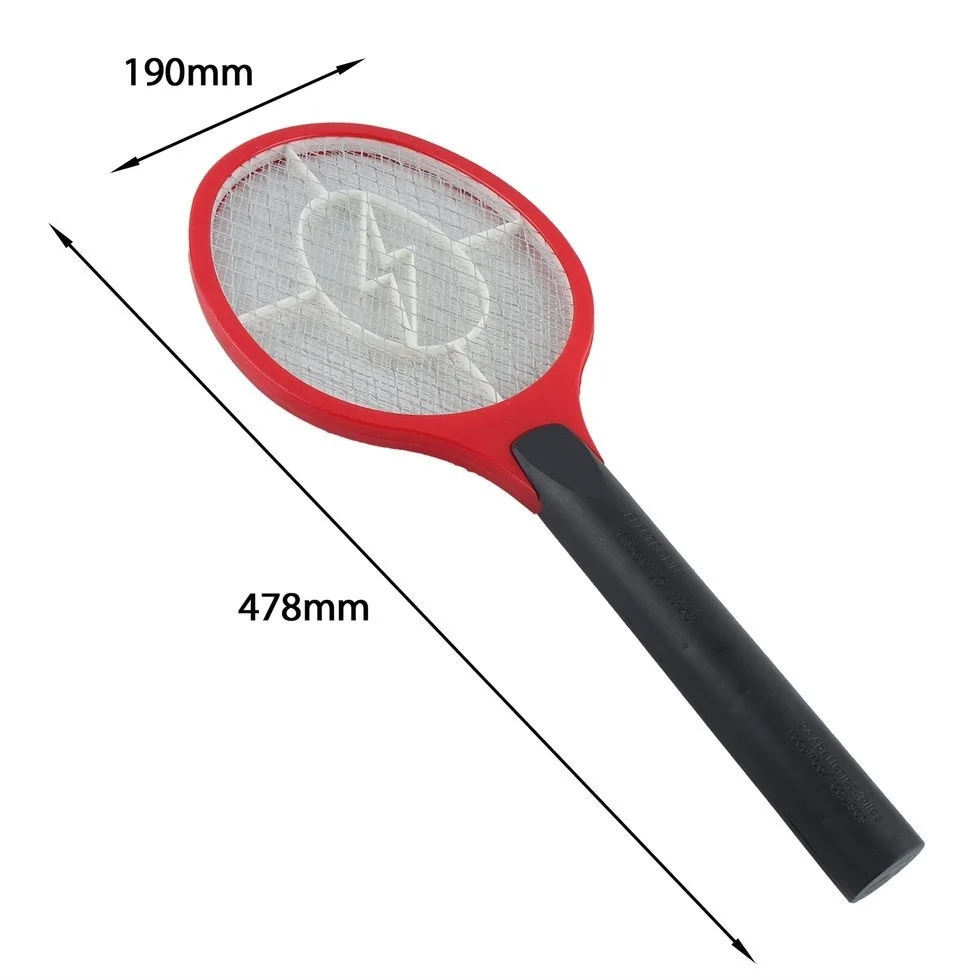 

1 Pcs 5 Color Electric Hand Held Bug Zapper Insect Fly Swatter Racket Portable Mosquitos Killer Pest Control For Bedroom Outdoor