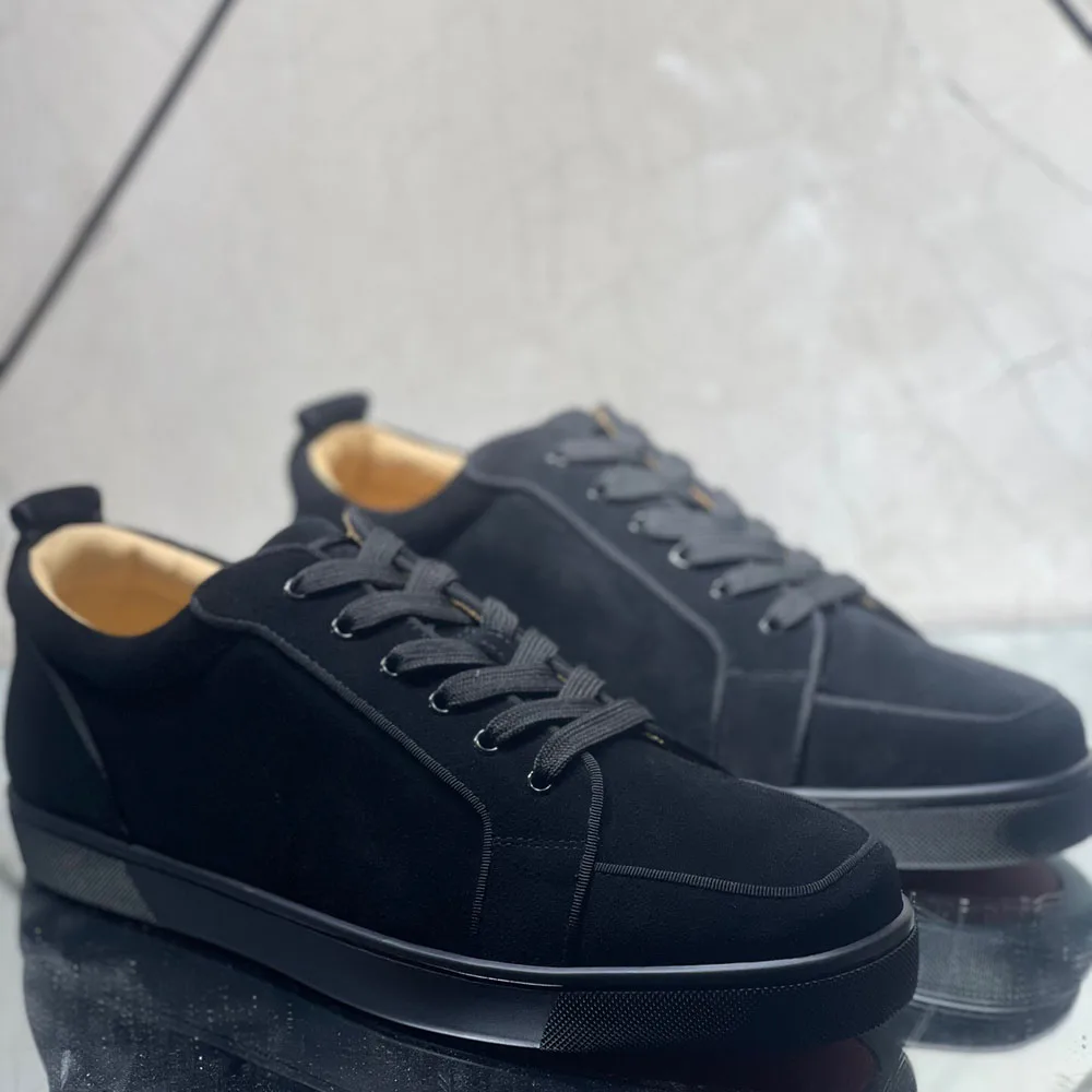 

Туфли низкие мужские/женские из натуральной замши, роскошные лоферы, повседневная обувь на плоской подошве, свадебные кроссовки, без шипов, ...