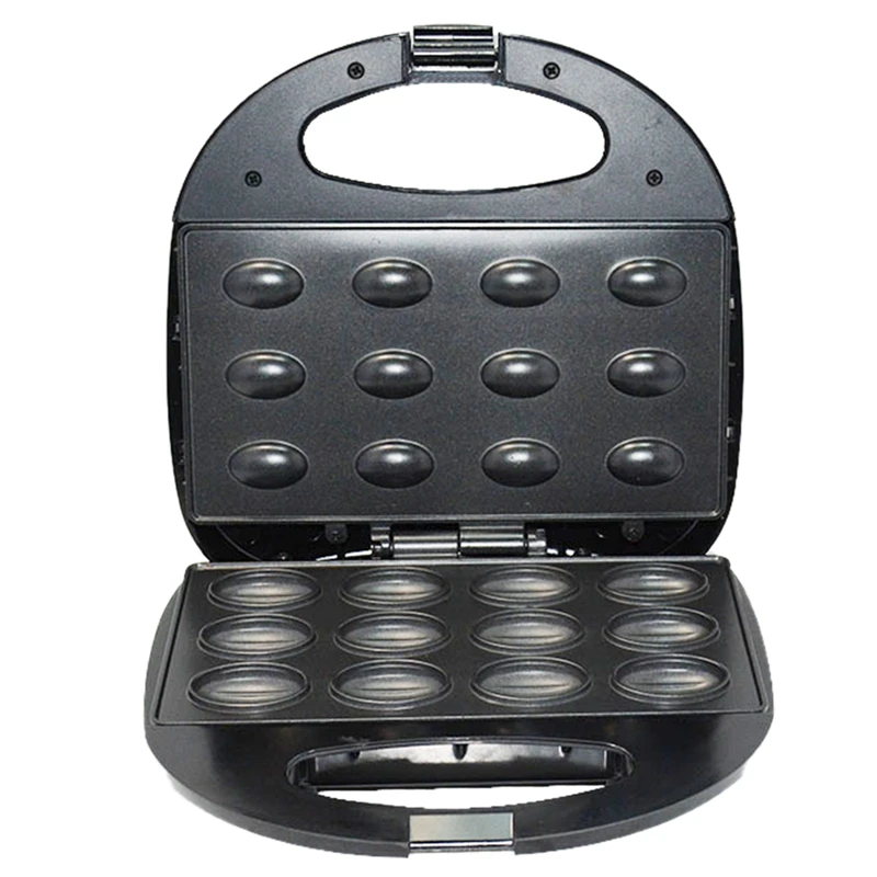 Electric Walnut Cake Maker Automatic Mini Nut Waffle Bread Machine Sandwich Iron Toaster Baking Breakfast Pan Oven EU Plug | Бытовая