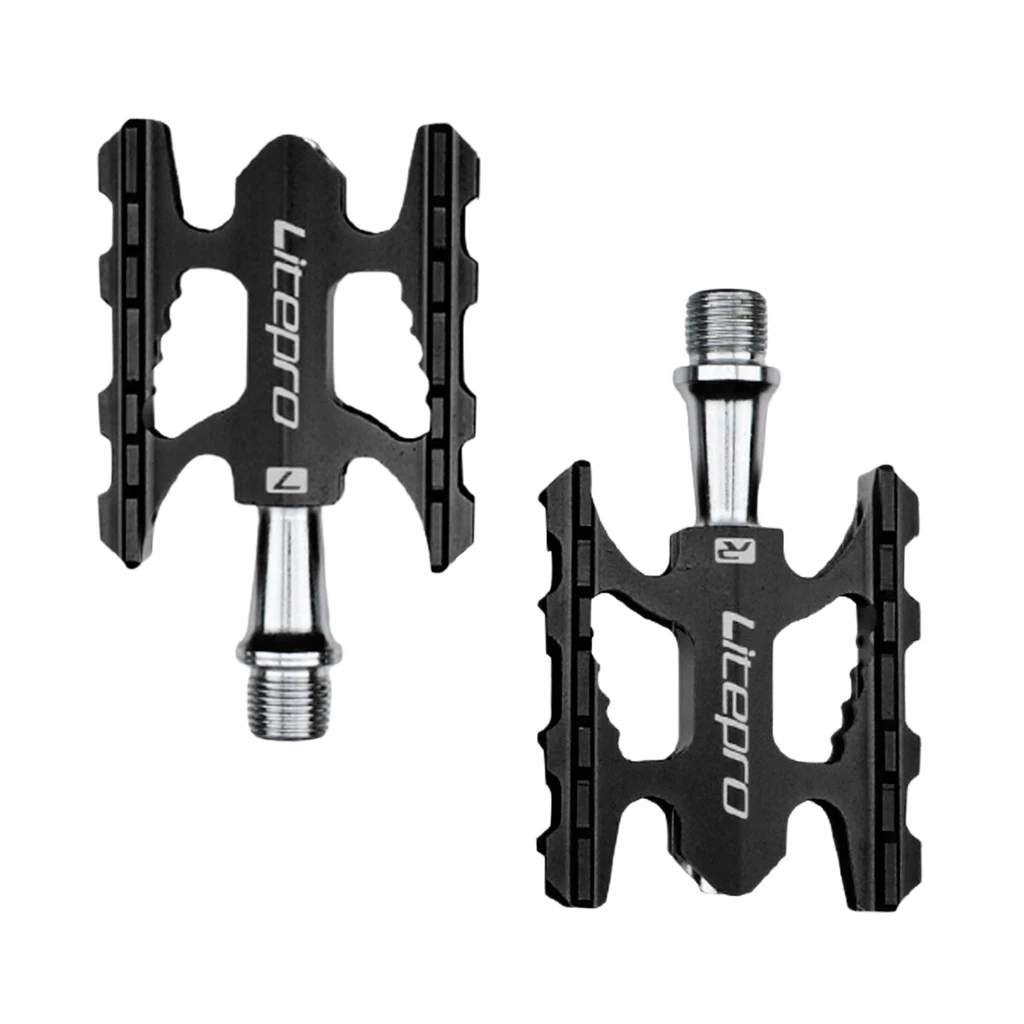

1 Pair Aluminium Alloy MTB Mountain Road Bike Bearings Treadle Pedals Bicycle Parts