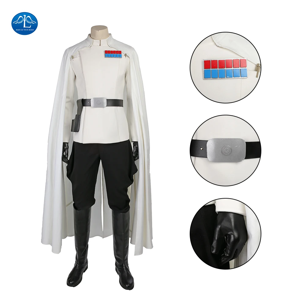 Новый костюм для косплея Rogue One Orson Krennic мужской костюмы на Хэллоуин мужчин