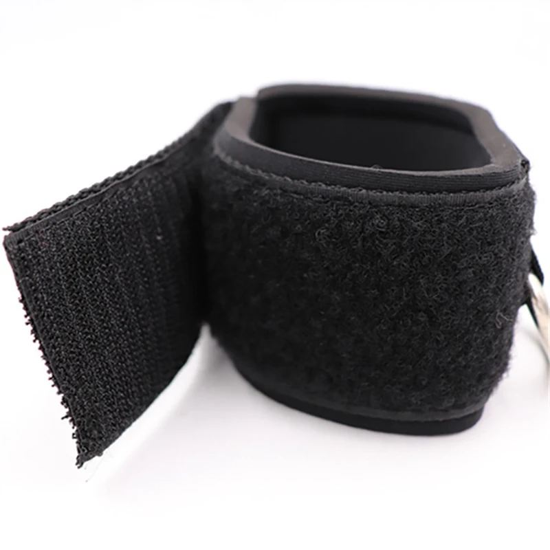 

New 1 Pair Resistance Band Ankle Straps ankle support Nylon Neoprene Leg Training Cover Protective Wrap For Gym