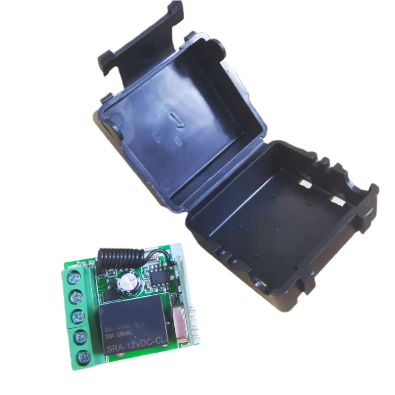 

X37D 433Mhz Universal Wireless Remote Control Switch DC 12V 1CH Relay Receiver Module RF Transmitter