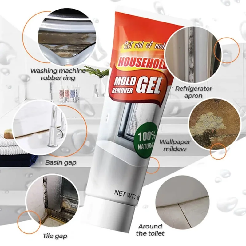 Household Mold Remover Gel Wall Tiles Washing Machine Refrigerator Home Applicance Anti-mold Agent 곰팡이제거 ניקוי עובש 곰팡이제거제