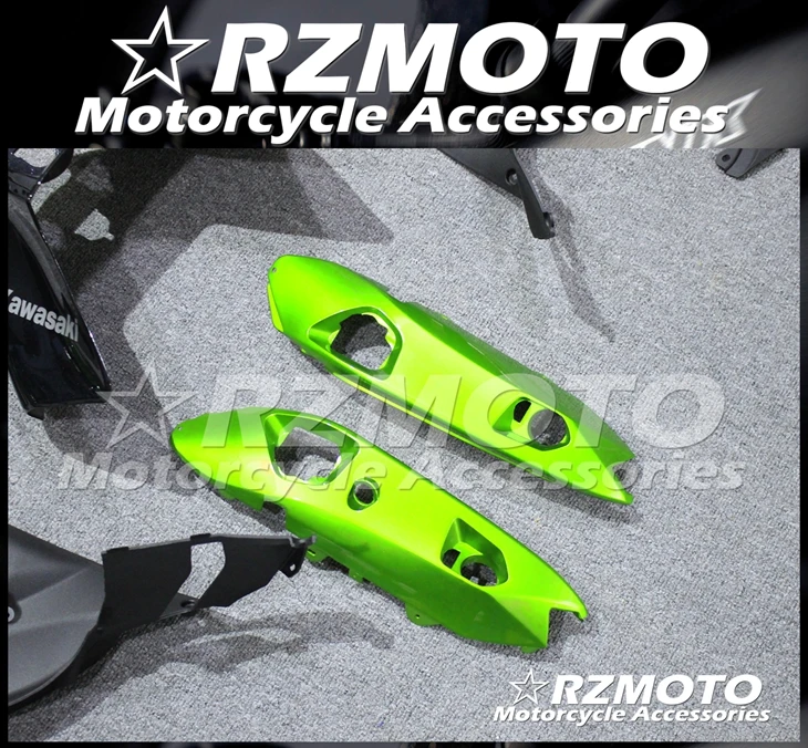 

New ABS whole Fairings kit Fit for Kawasaki ER6F Ninja 650 2012 2013 2014 2015 2016 650R 12 13 14 15 16 Bodywork silver green