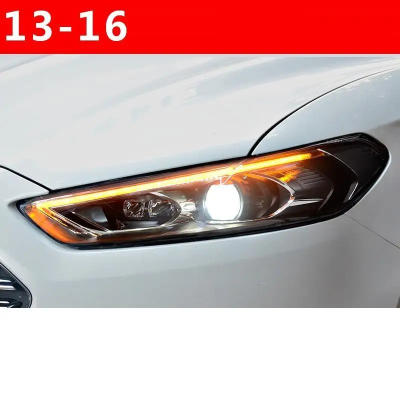 Drl Luces Para Auto Assessoires светодиодные боковые поворотники Automovil фары Задние Автомобильные фары в сборе 13 14 15 16 для Ford Mondeo