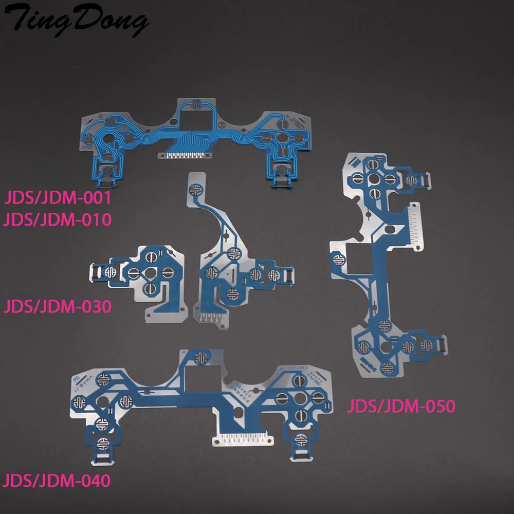 TingDong 20 шт. для PS4 проводящая пленка контроллера гибкий кабель Pro тонкий ремонт