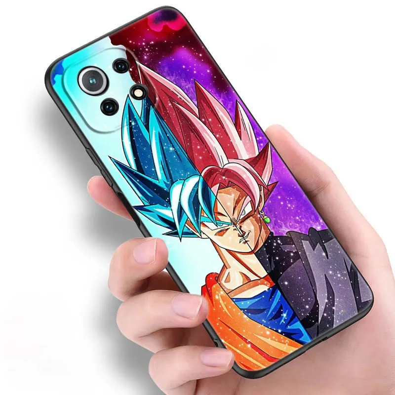 Чехол для телефона с аниме Son Goku мягкий черный чехол из ТПУ Для Xiaomi Mi POCO X3 NFC F3 GT M3 10T