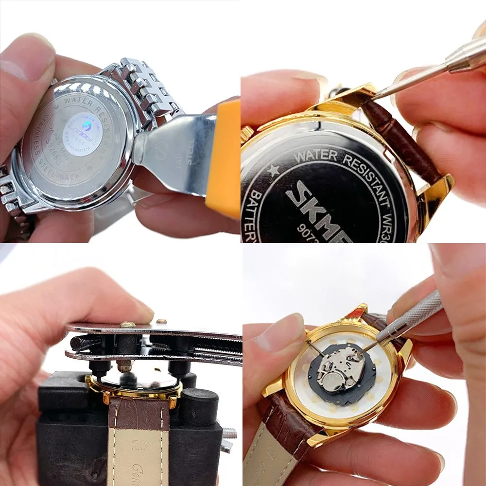 30 шт./компл. набор инструментов для ремонта часов Открыватель звеньев съемник