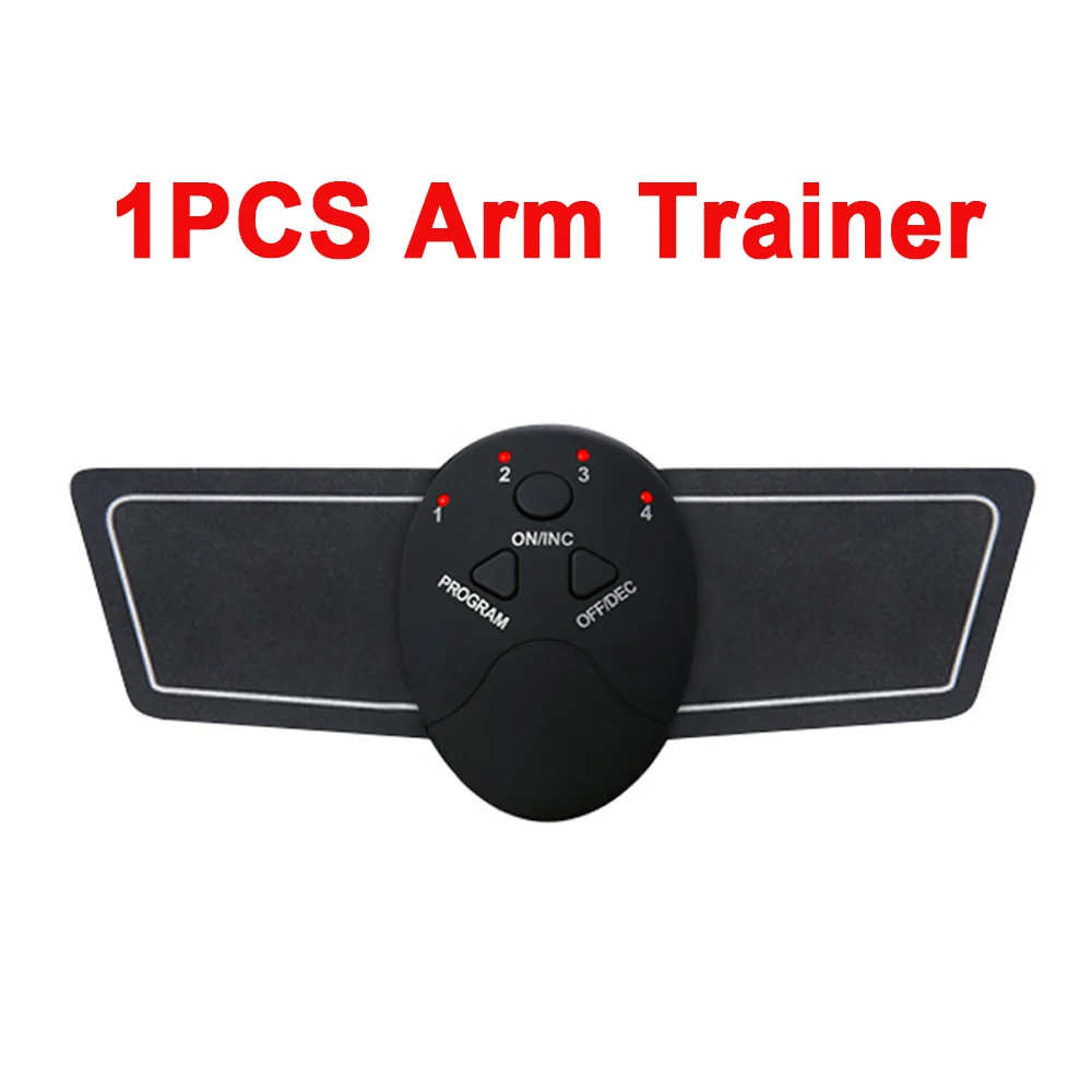 1ps Arm Trainer Беспроводной EMS тренажер abs мышечный Стимулятор Миостимулятор для тела фитнес Электрический массажный пояс для похудения - Цвет: 1ps Arm Trainer
