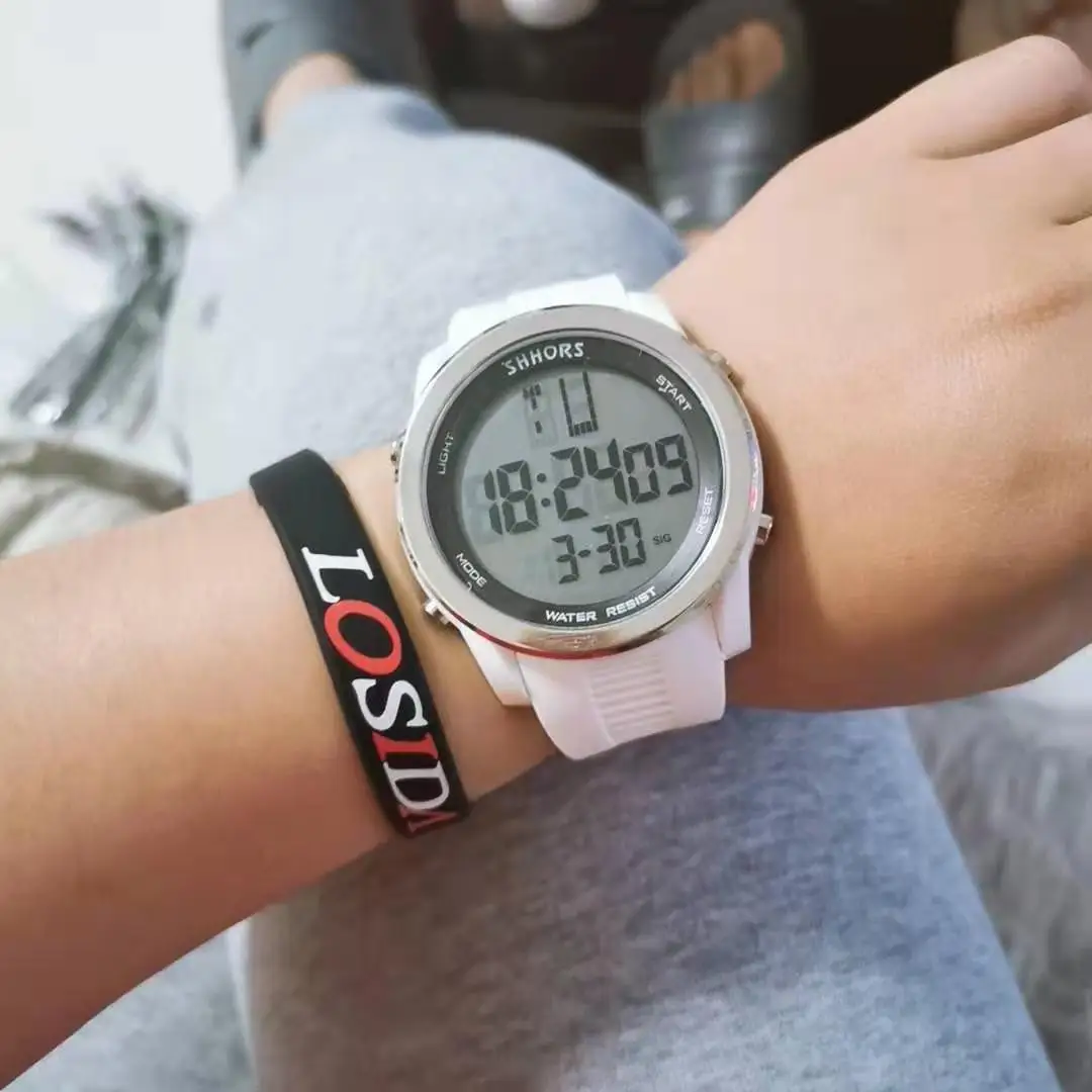 

Minimalist Creative Concept Personality Fashionable Watch Korean Fashion Trend Sports Waterproof Men Women Electronic Watches