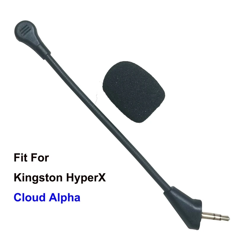 2 шт. сменный игровой микрофон для KINGSTON HyperX Cloud II /Cloud Core компьютерная игровая